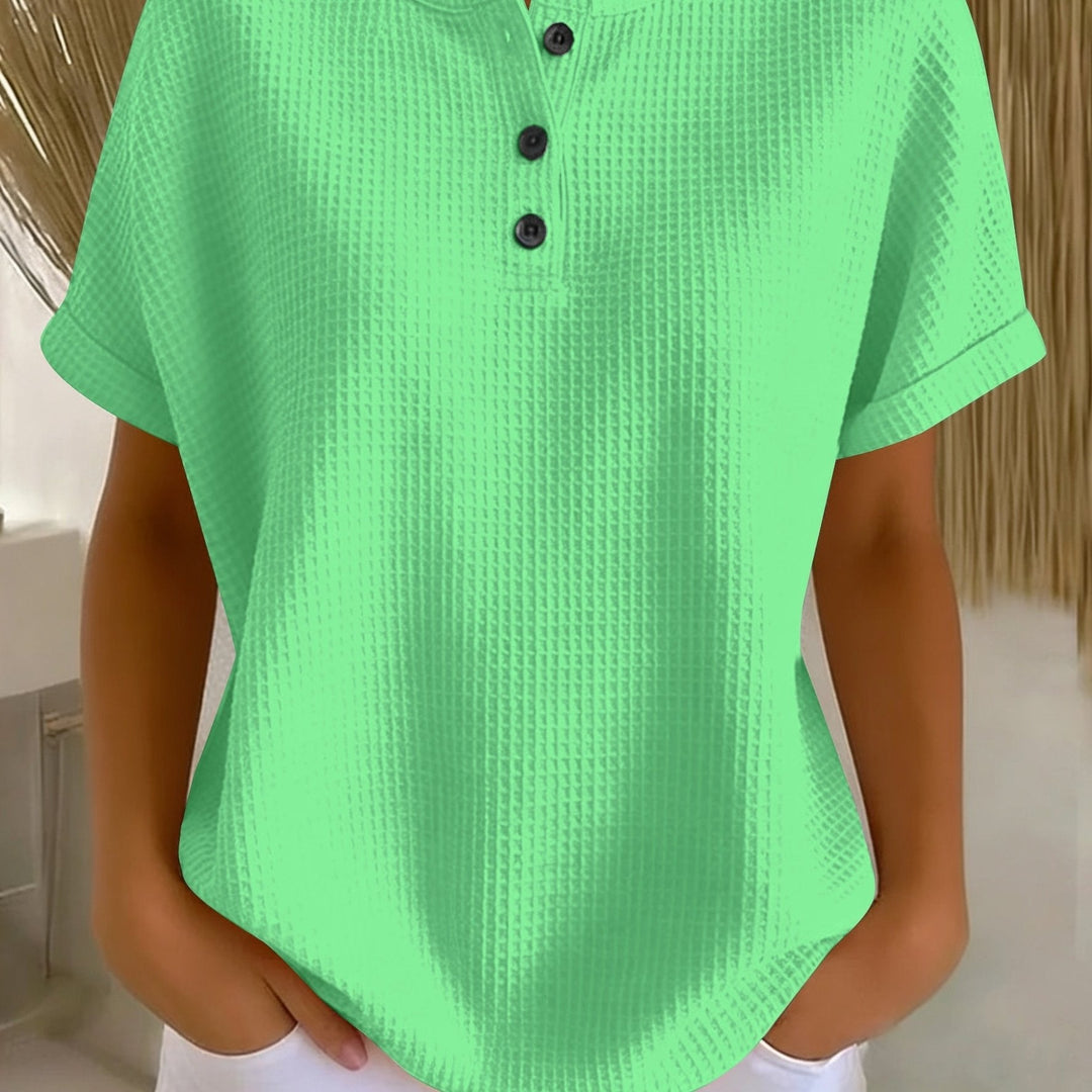 ELLA | Waffle Knit Top