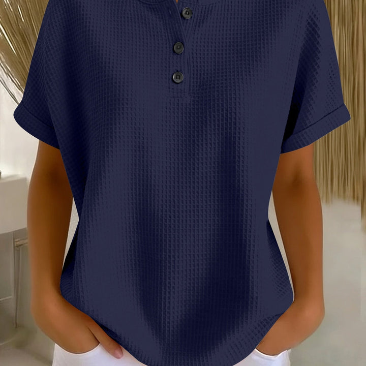 ELLA | Waffle Knit Top