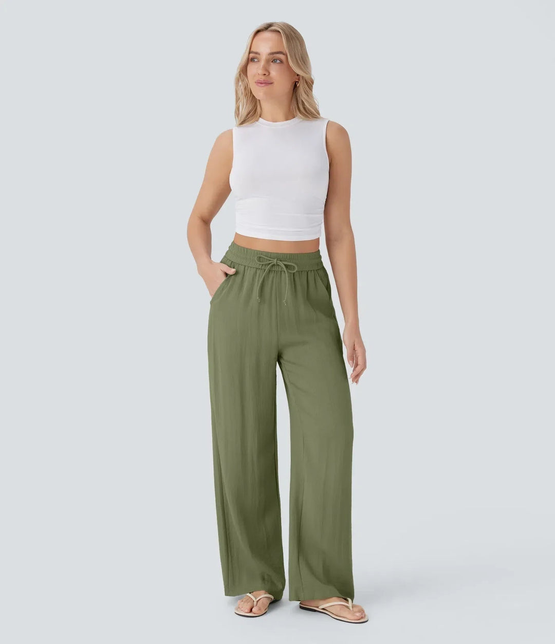 Sarah – Effortless Wide Leg Pants