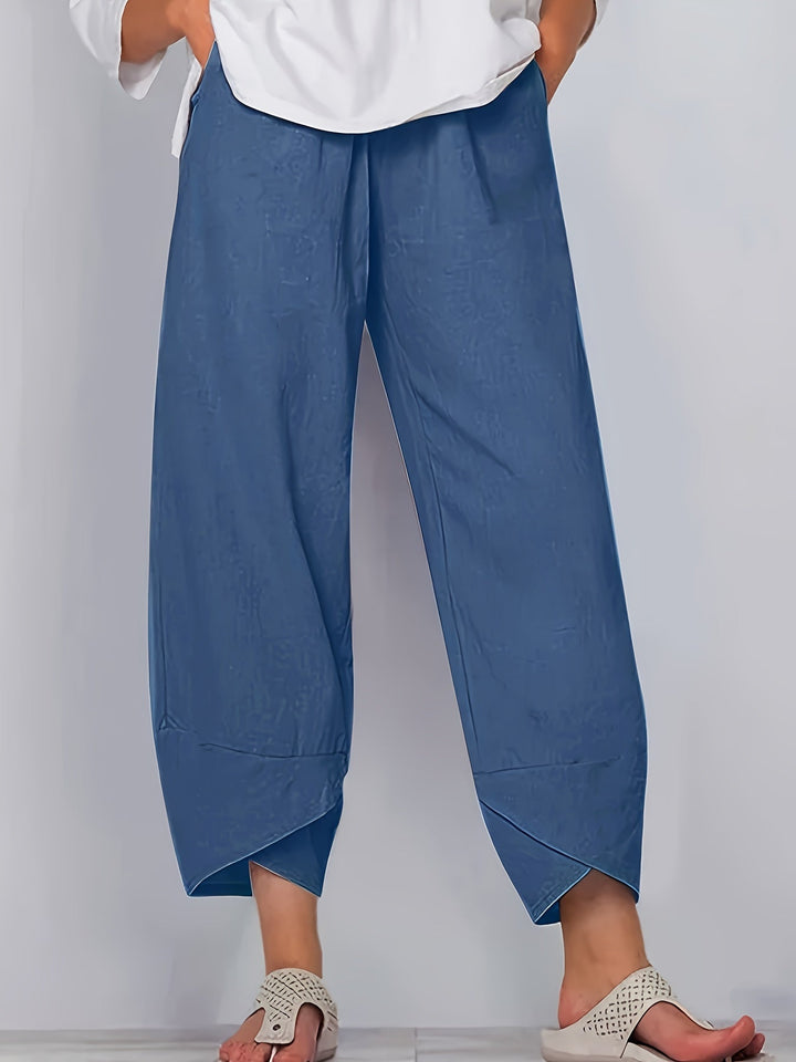 Glenda – Asymmetric Crop Pants