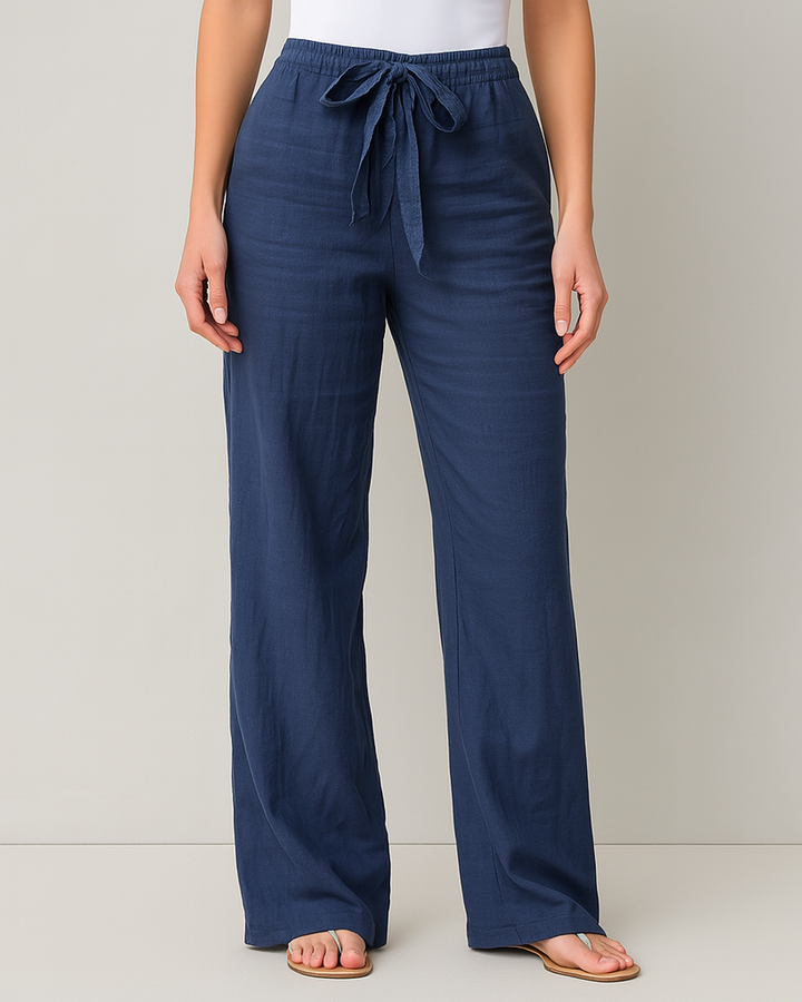 Lorraine – Effortless Tie Waist Pants