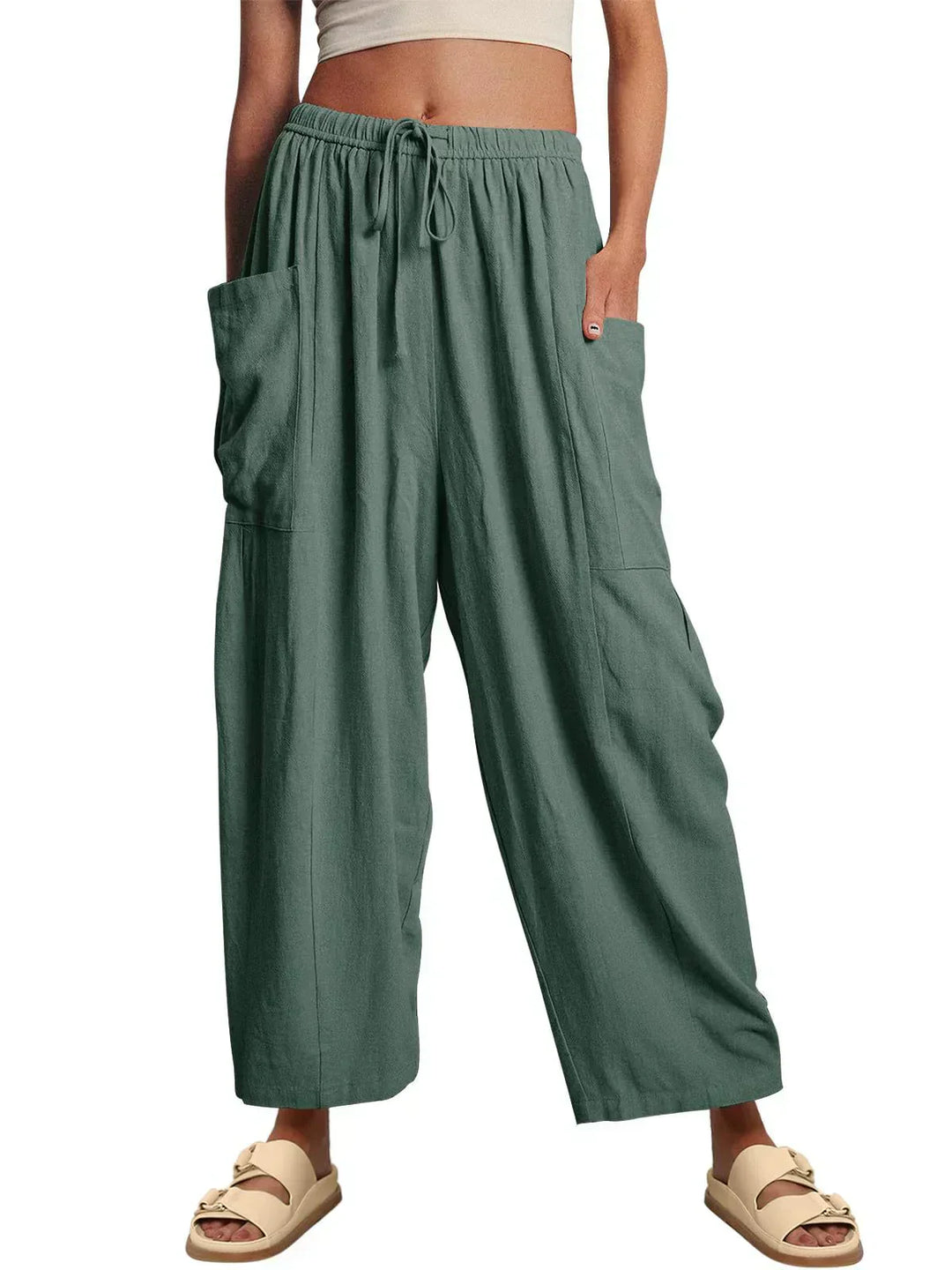 Barbara – Relaxed Wide Leg Pants
