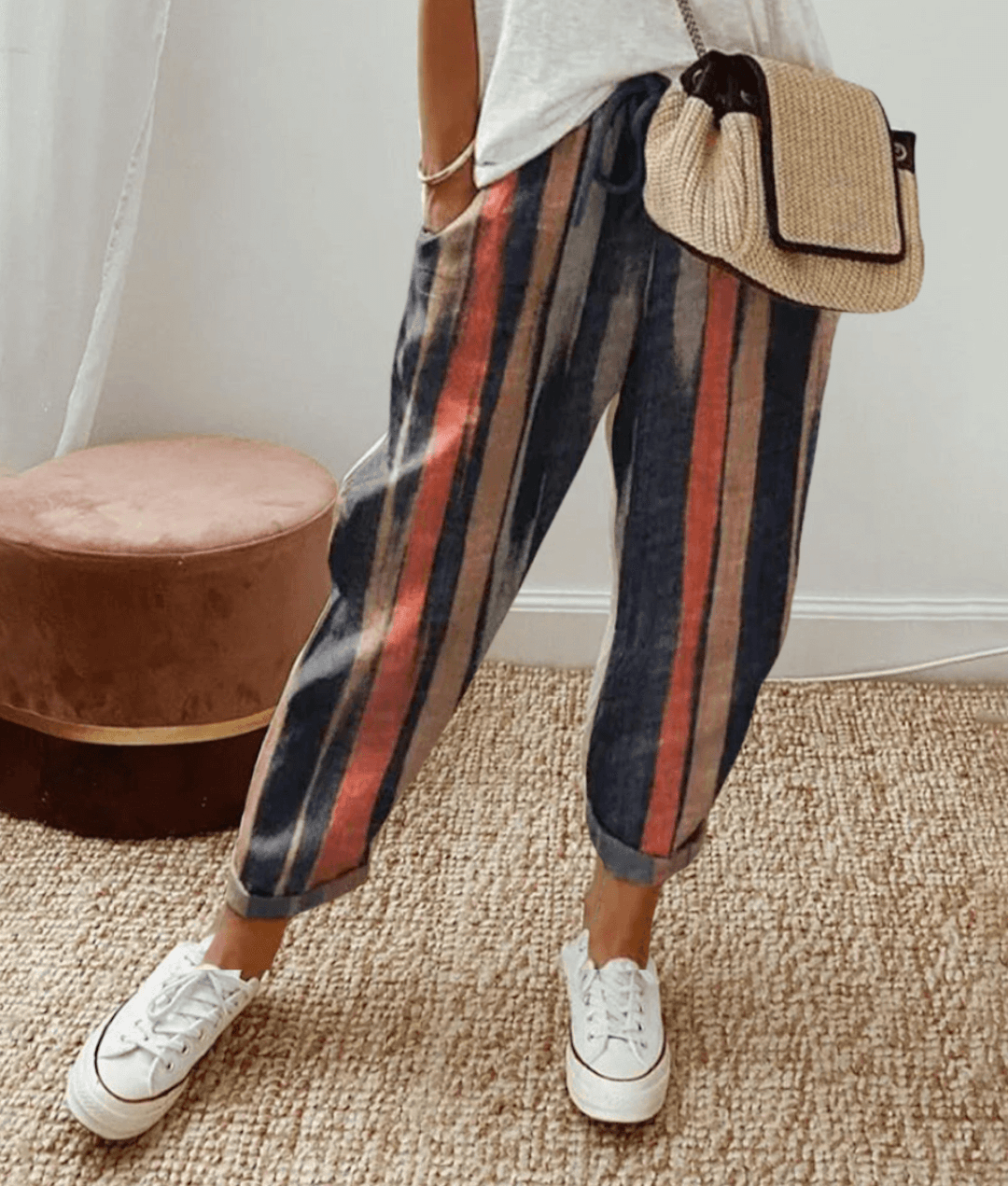 Alison – Relaxed Print Pants