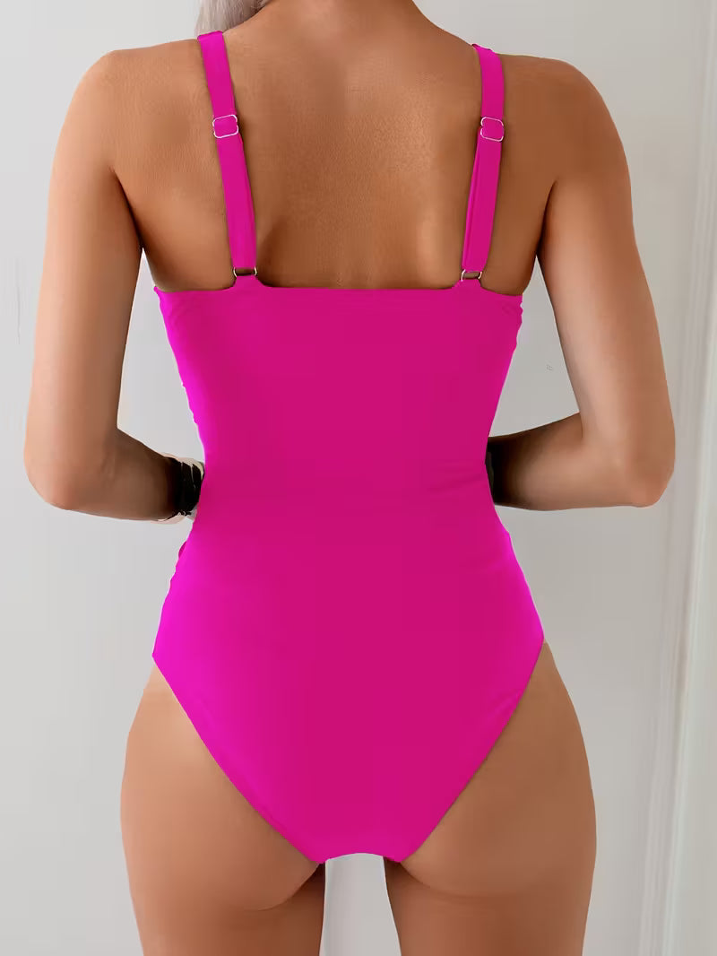 Classic Comfort One-Piece Swimsuit